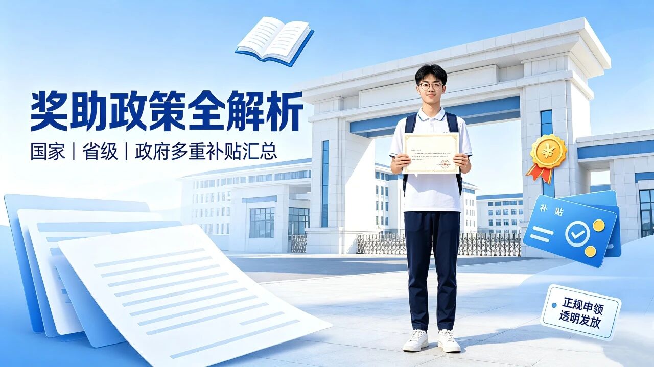 政策解读 | 奖助政策全解析：国家 / 省级 / 政府多重补贴汇总